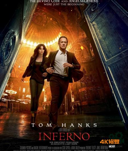 [4K UHD蓝光原盘] 《但丁密码 Inferno》4K UHD蓝光原盘下载